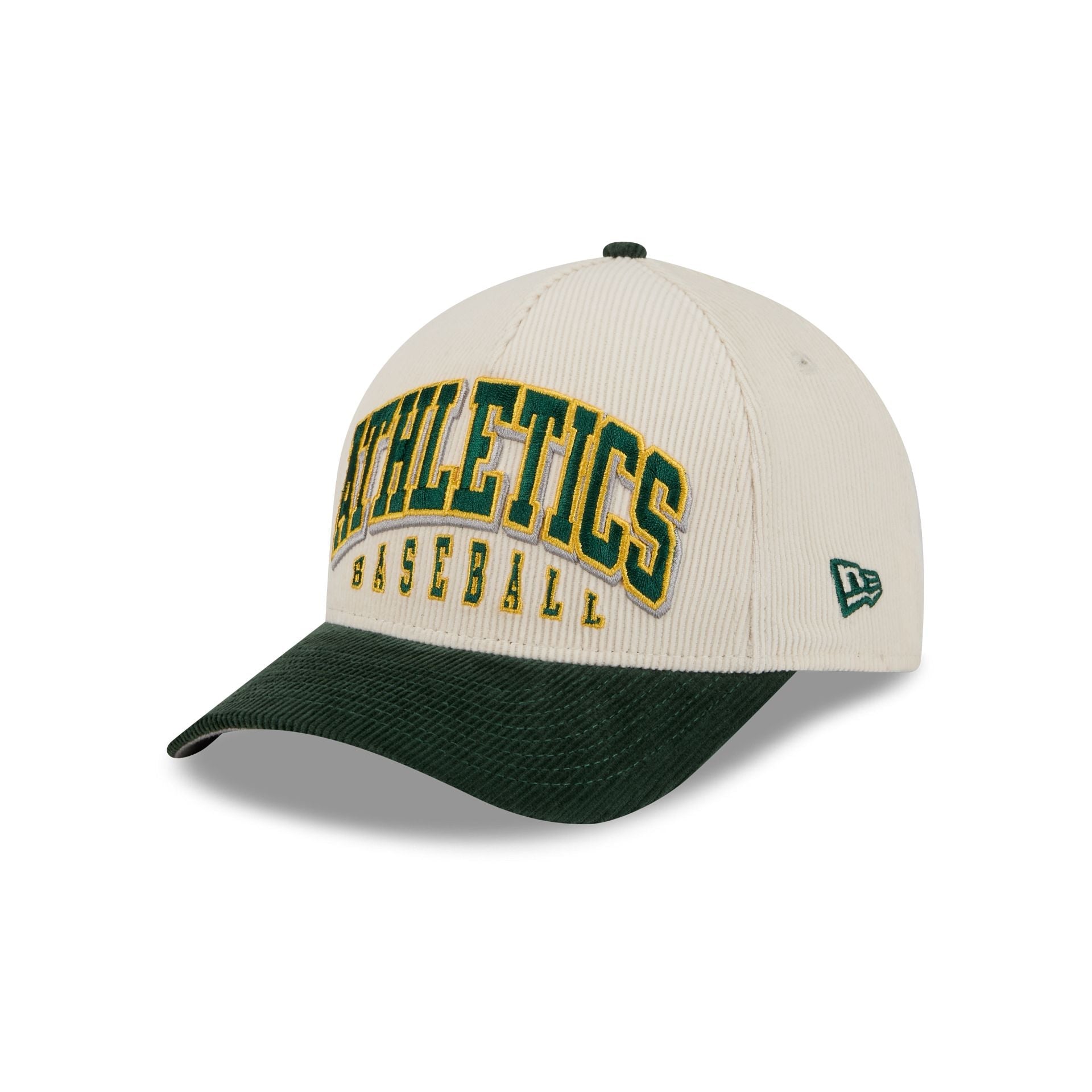 Athletics Stacked Corduroy 9FORTY M-Crown A-Frame Snapback Hat
