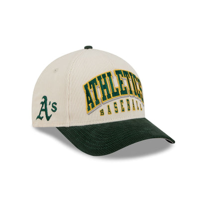 Athletics Stacked Corduroy 9FORTY M-Crown A-Frame Snapback Hat