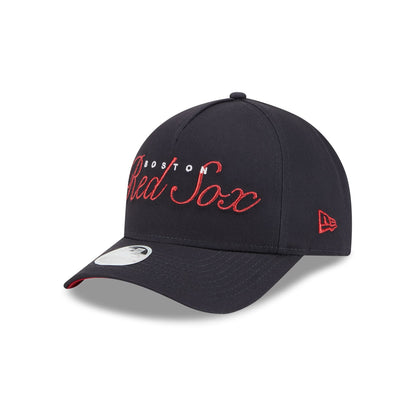 Boston Red Sox Metallic Women's 9FORTY M-Crown A-Frame Snapback Hat