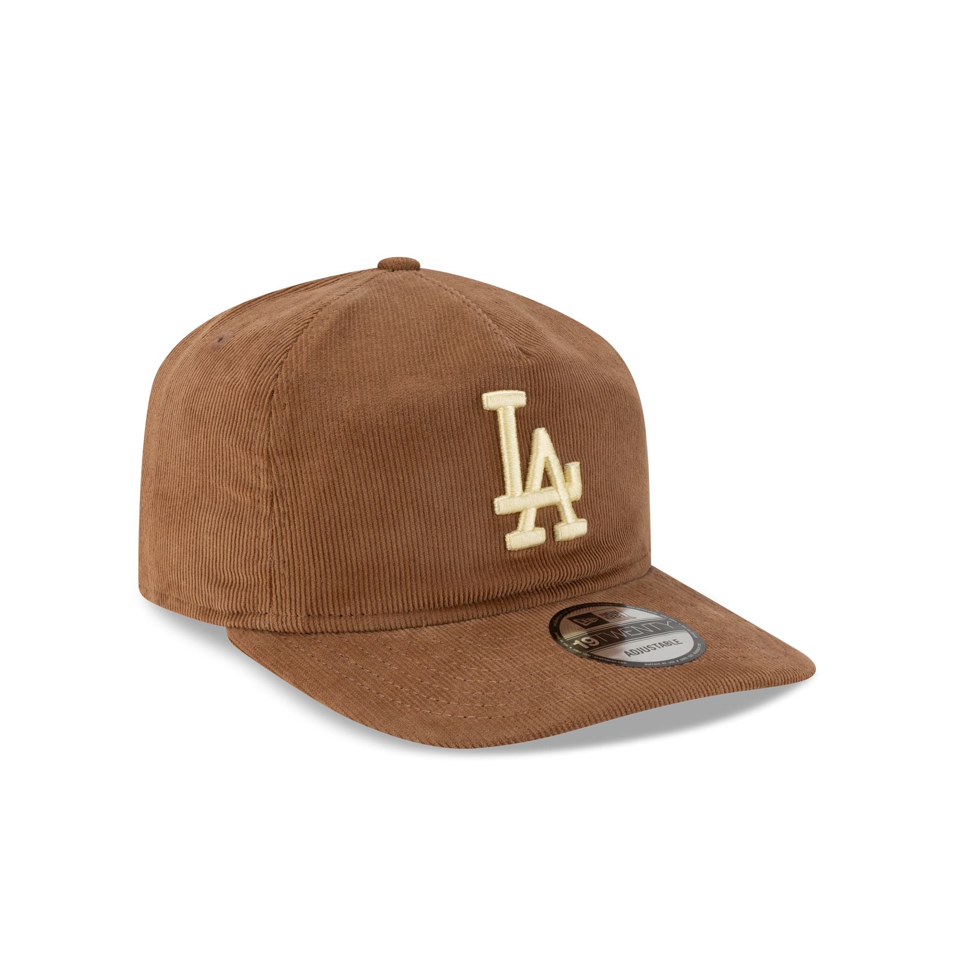 Los Angeles Dodgers Nostalgic Brown Corduroy 19TWENTY Adjustable Hat