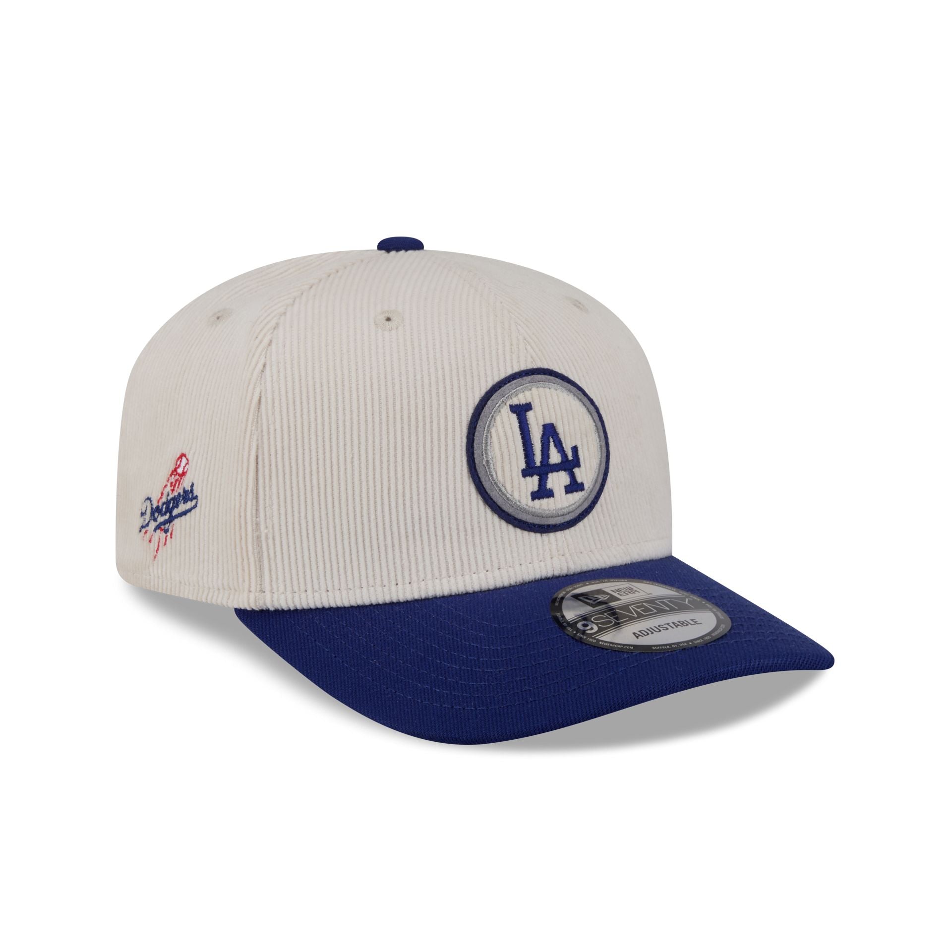 Los Angeles Dodgers Loyal Corduroy 9SEVENTY Stretch-Snap Hat