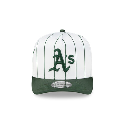 Athletics Satin Pinstripe 9FIFTY A-Frame Snapback Hat