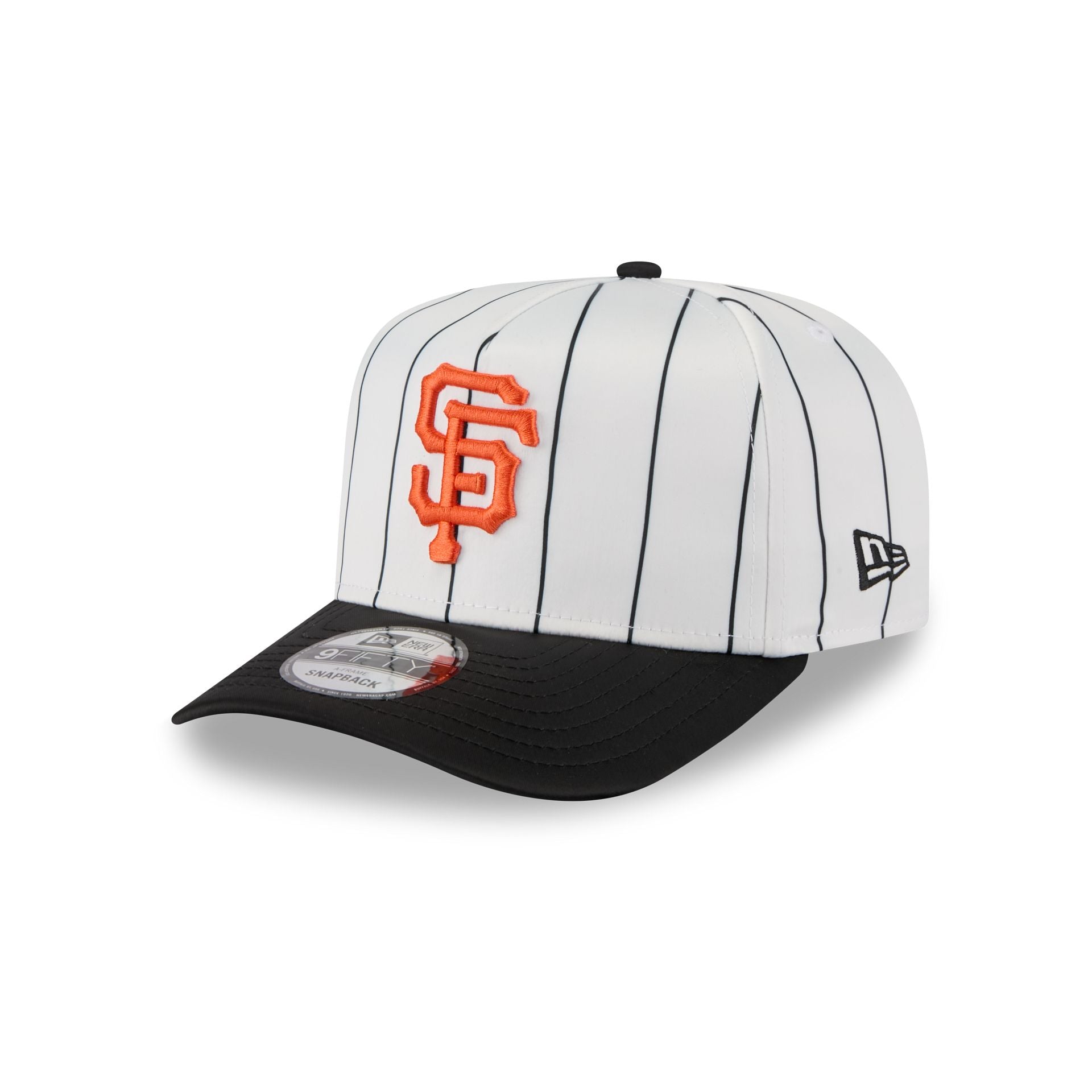 San Francisco Giants Satin Pinstripe 9FIFTY A-Frame Snapback Hat