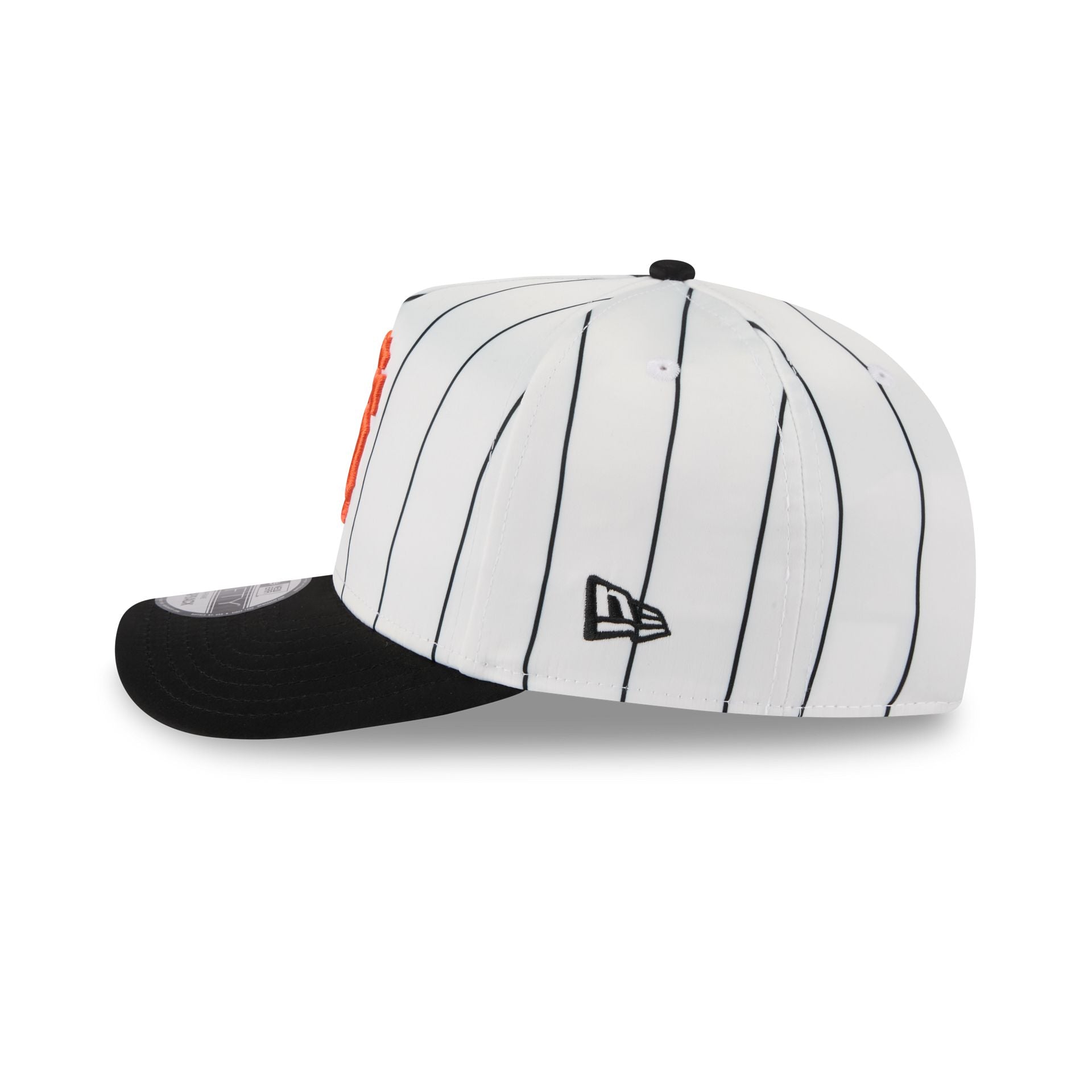 San Francisco Giants Satin Pinstripe 9FIFTY A-Frame Snapback Hat