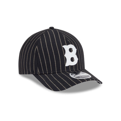 Boston Red Sox Dotted Pinstripe 9FORTY M-Crown A-Frame Adjustable Hat