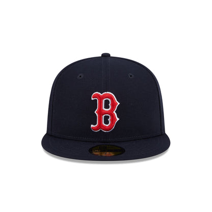 Boston Red Sox Floral Undervisor 59FIFTY Fitted Hat