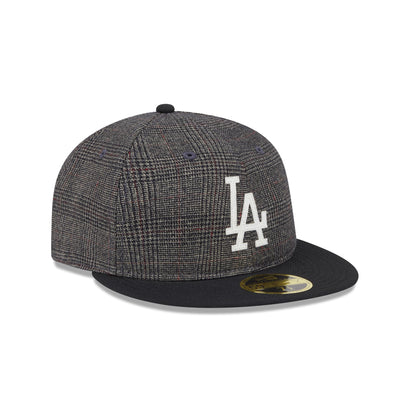 Los Angeles Dodgers Plaid Retro Crown 59FIFTY Fitted Hat