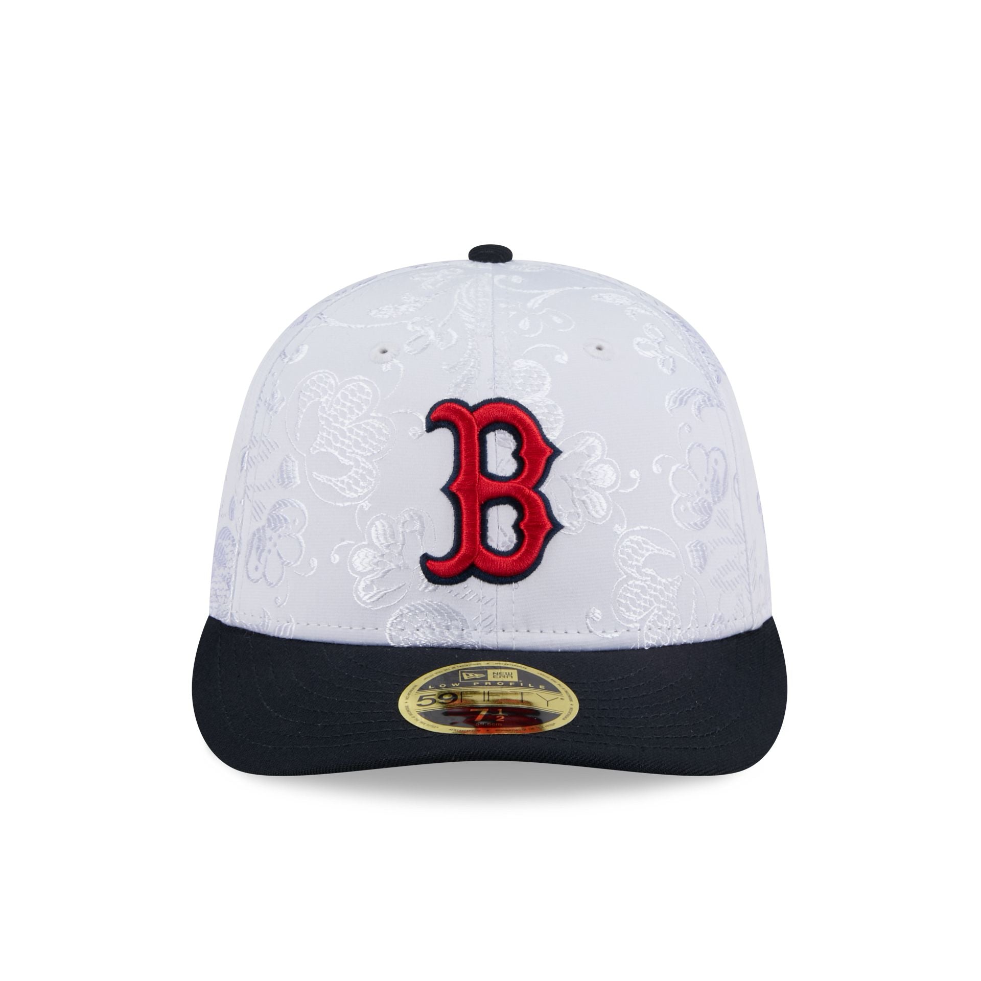 Boston Red Sox Floral Shine Low Profile 59FIFTY Fitted Hat