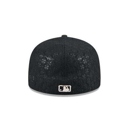 Los Angeles Dodgers Black Mesh 59FIFTY A-Frame Fitted Hat