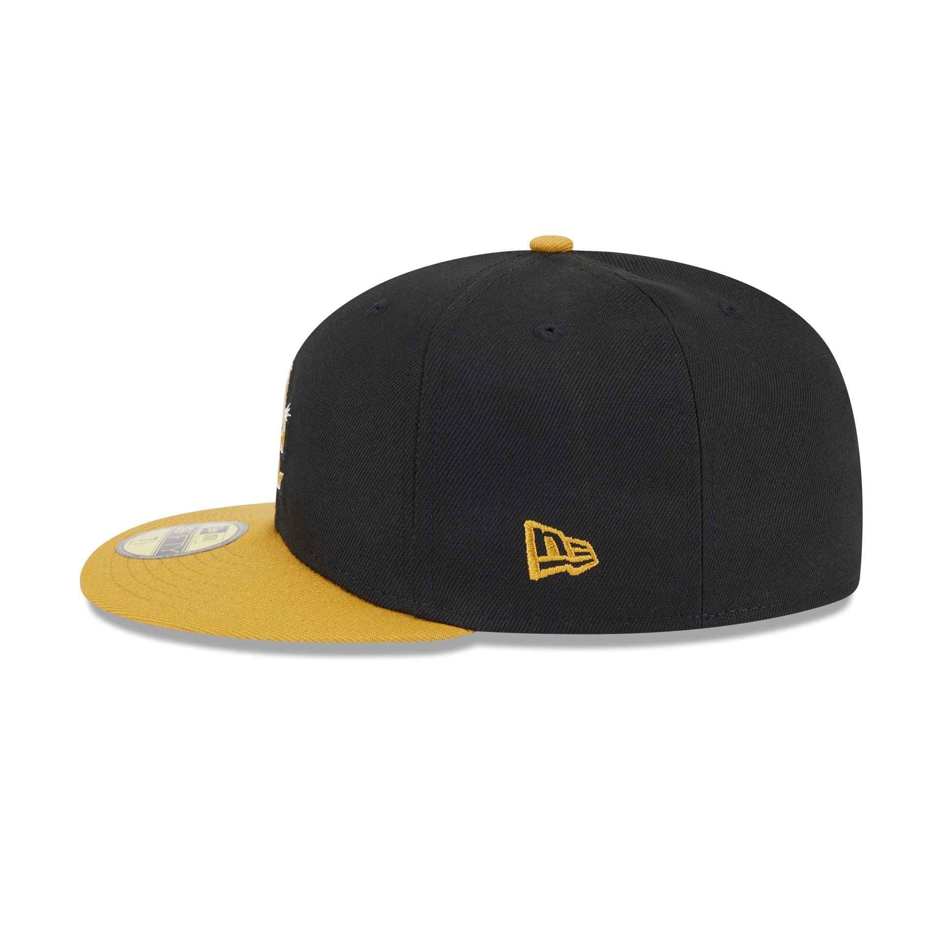 Los Angeles Dodgers Metallic Gold Logo 59FIFTY Fitted Hat