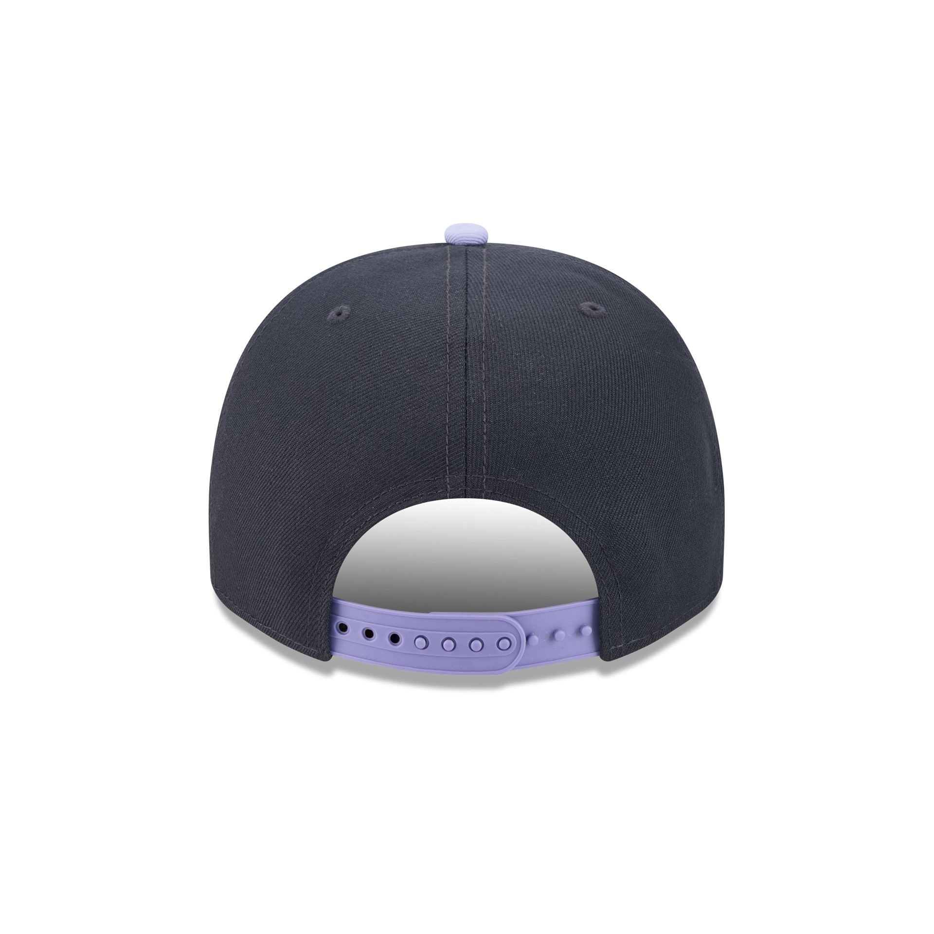 Miami Marlins Navy Lavender 9FIFTY A-Frame Snapback Hat