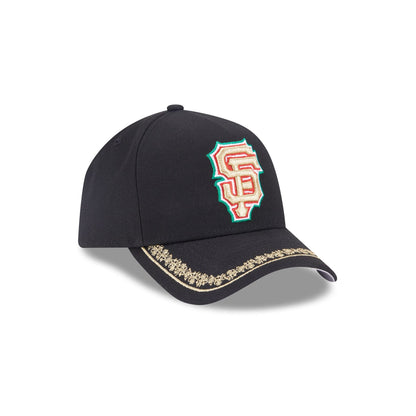 San Francisco Giants Ornate Visor 9FORTY A-Frame Snapback Hat