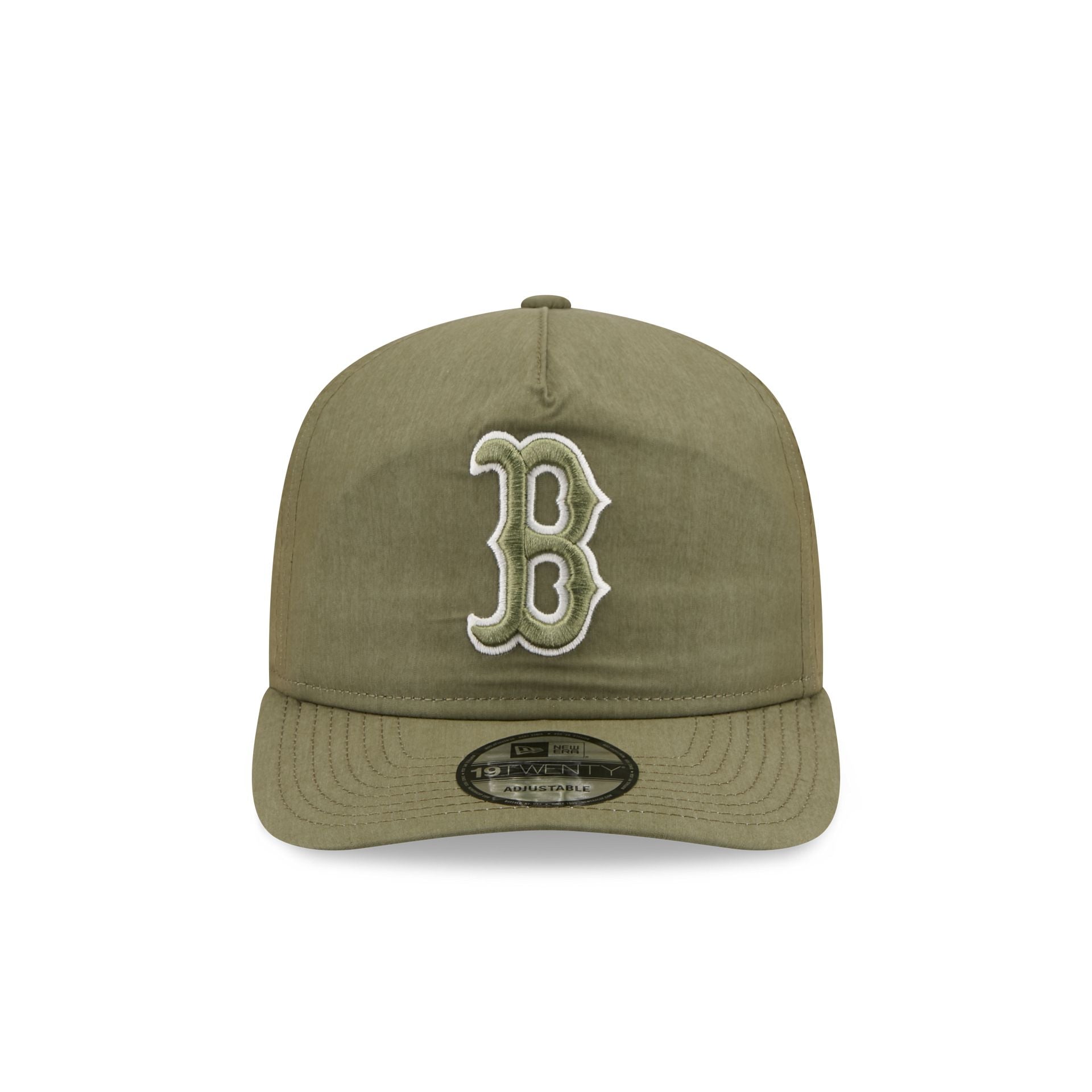 Boston Red Sox Olive Green Nylon 19TWENTY Adjustable Hat