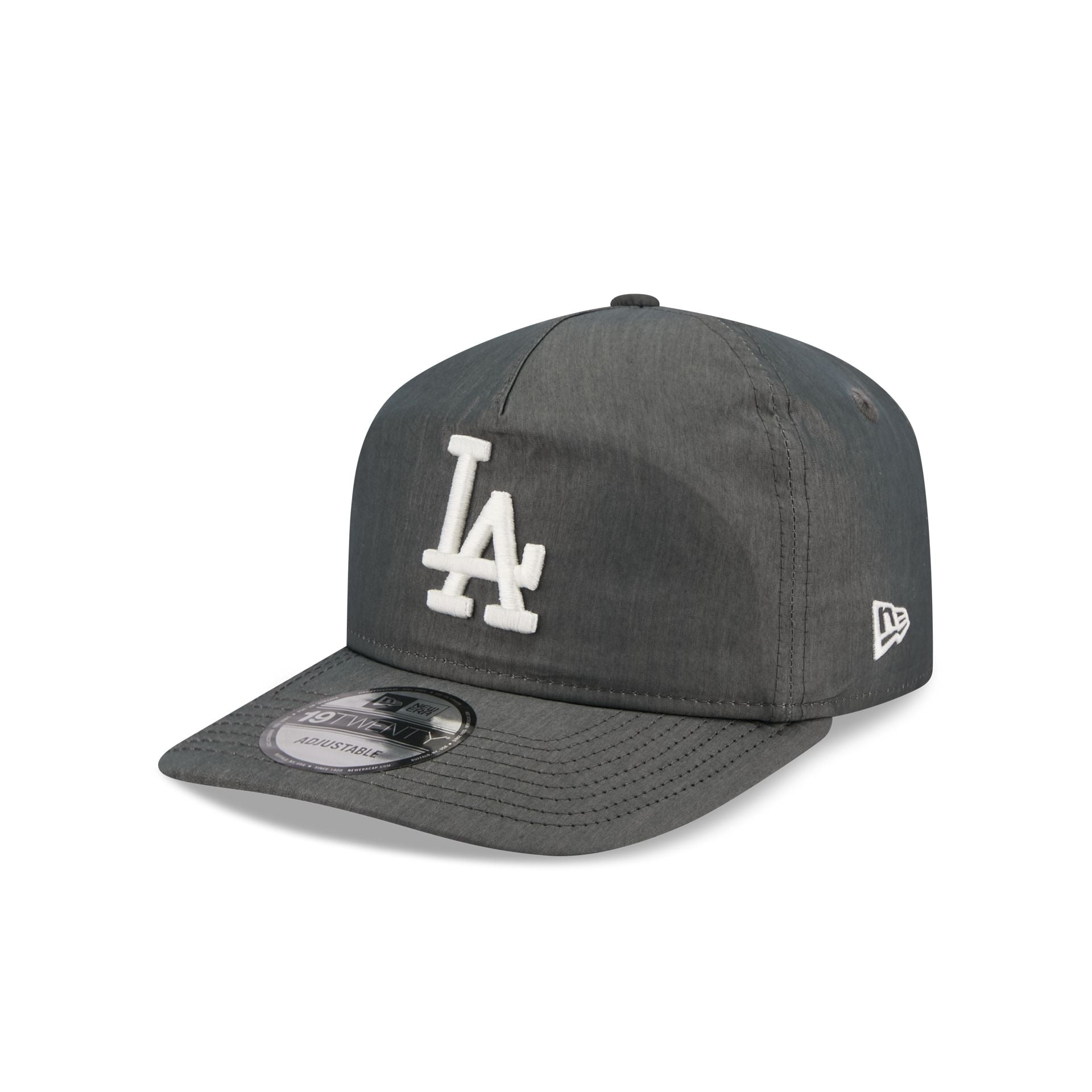 Los Angeles Dodgers Heather Gray Nylon 19TWENTY Adjustable Hat