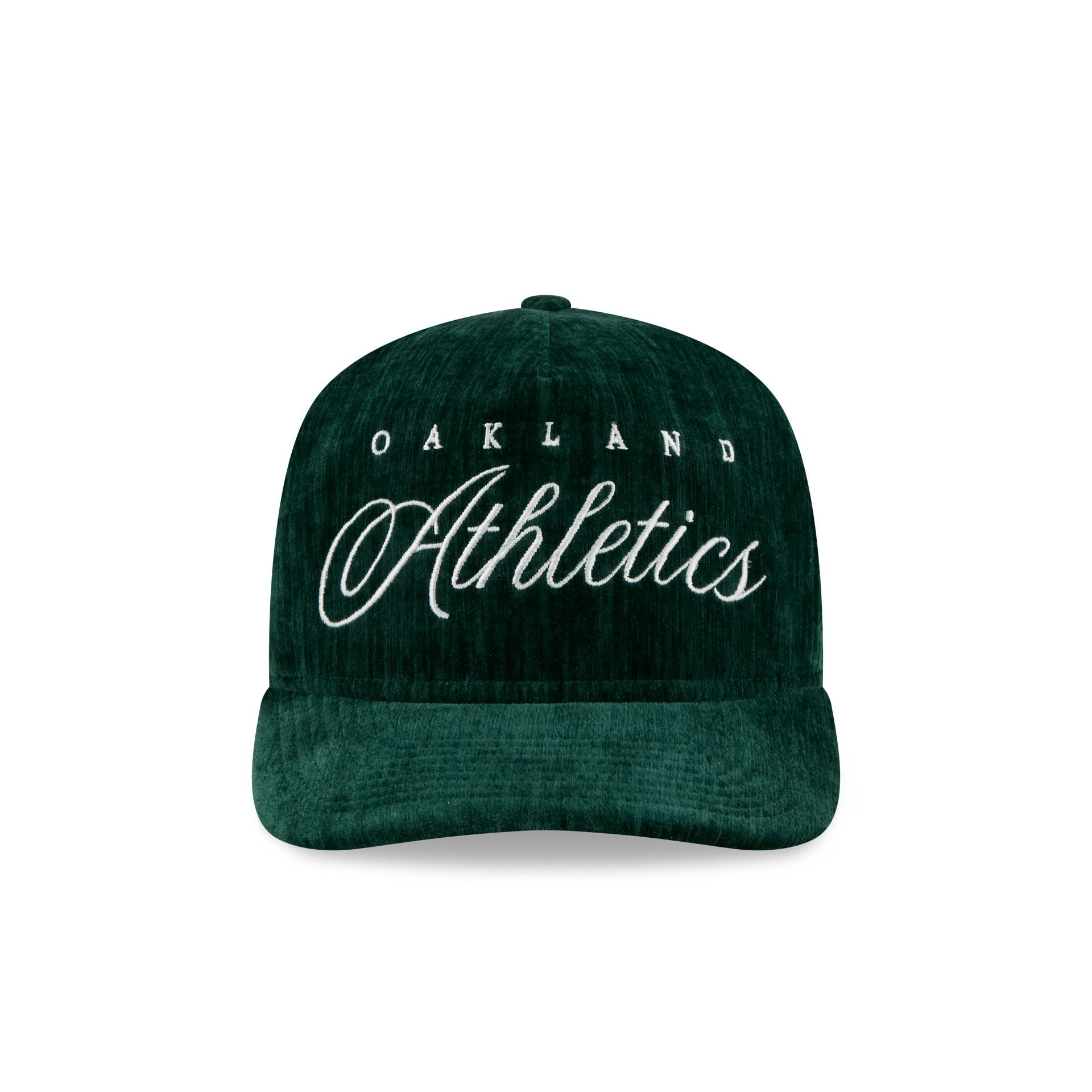 Athletics Velvet Team Script 19TWENTY Adjustable Hat