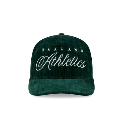 Athletics Velvet Team Script 19TWENTY Adjustable Hat