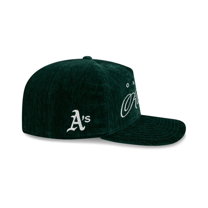 Athletics Velvet Team Script 19TWENTY Adjustable Hat