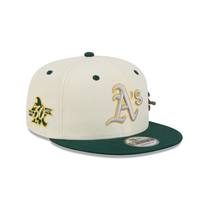Athletics Mascot Pin 9FIFTY Snapback Hat