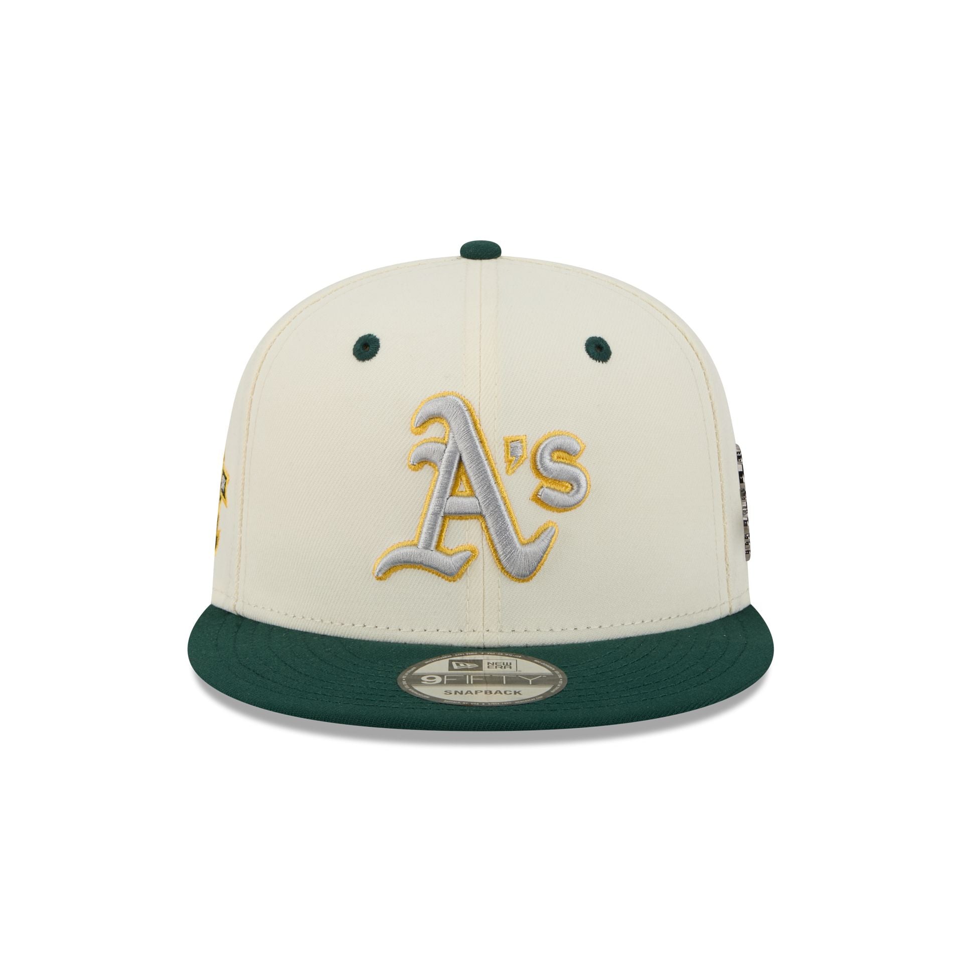 Athletics Mascot Pin 9FIFTY Snapback Hat