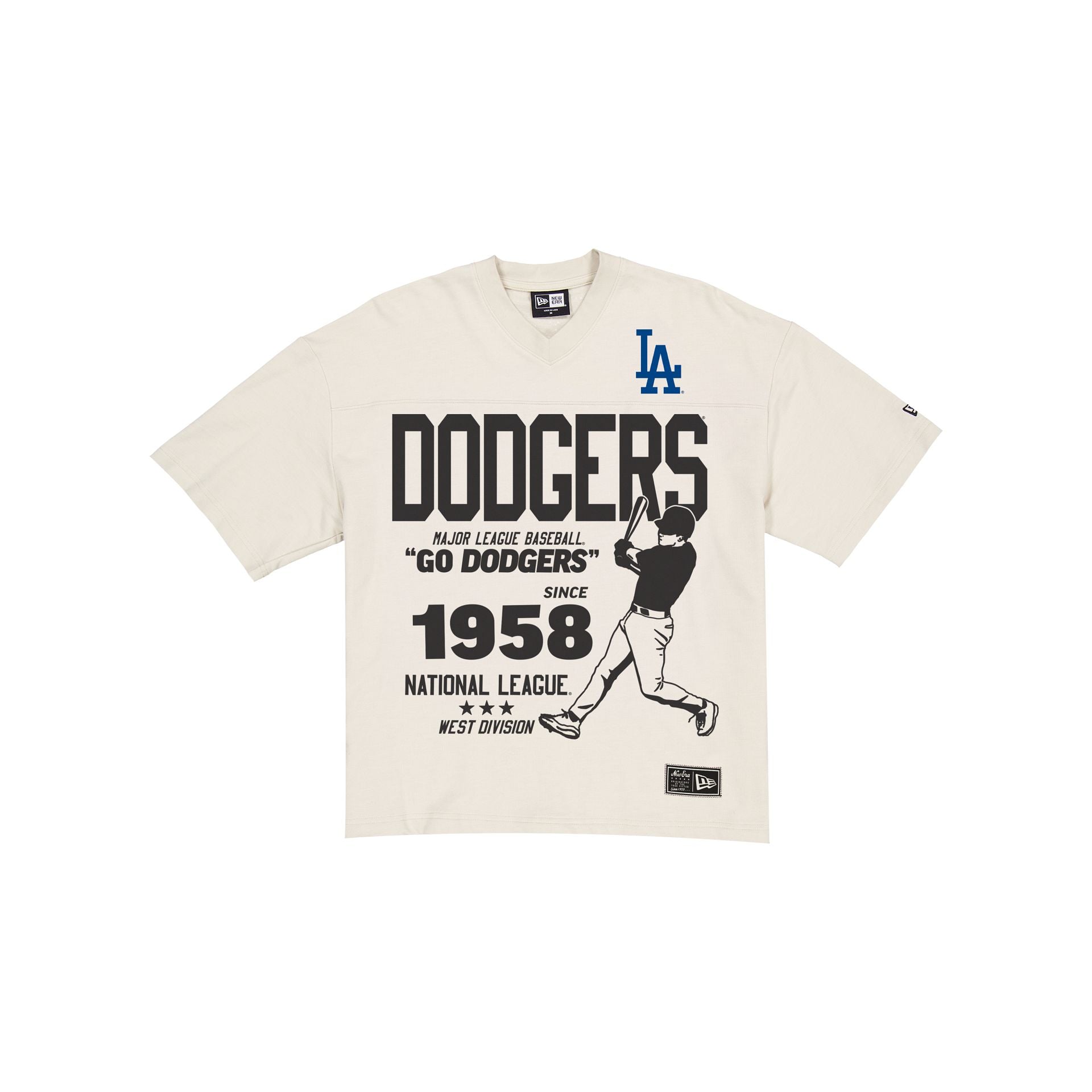 Los Angeles Dodgers Throwback Prep Stone T-Shirt