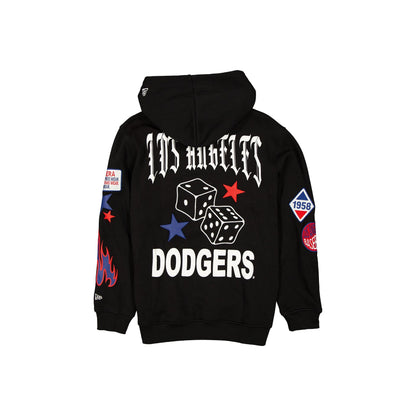 Los Angeles Dodgers Uptown Threads Black Hoodie