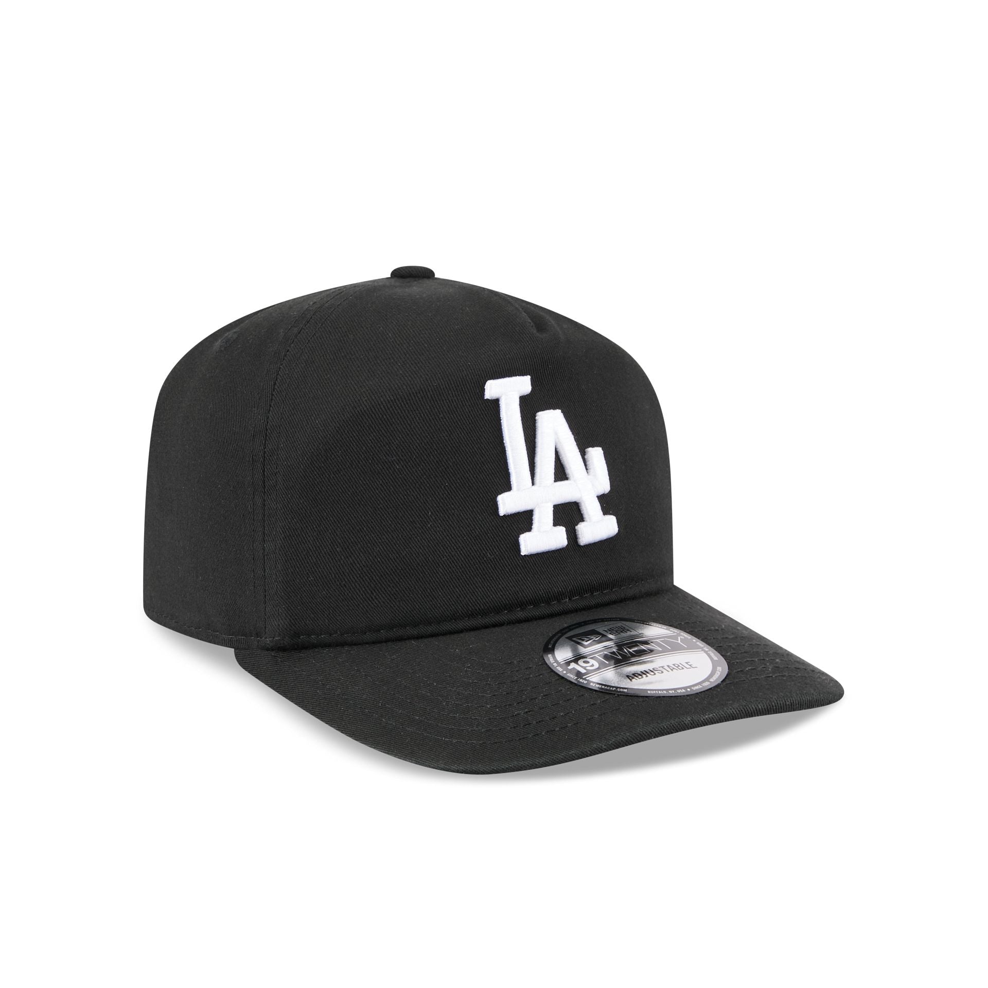 Los Angeles Dodgers Black and White 19TWENTY Snapback Hat