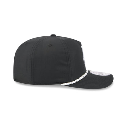 Los Angeles Dodgers Black and White Rope 19TWENTY Snapback Hat