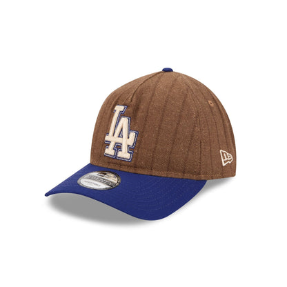 Los Angeles Dodgers Three Looms Wool Pinstripe 9TWENTY A-Frame Adjustable Hat