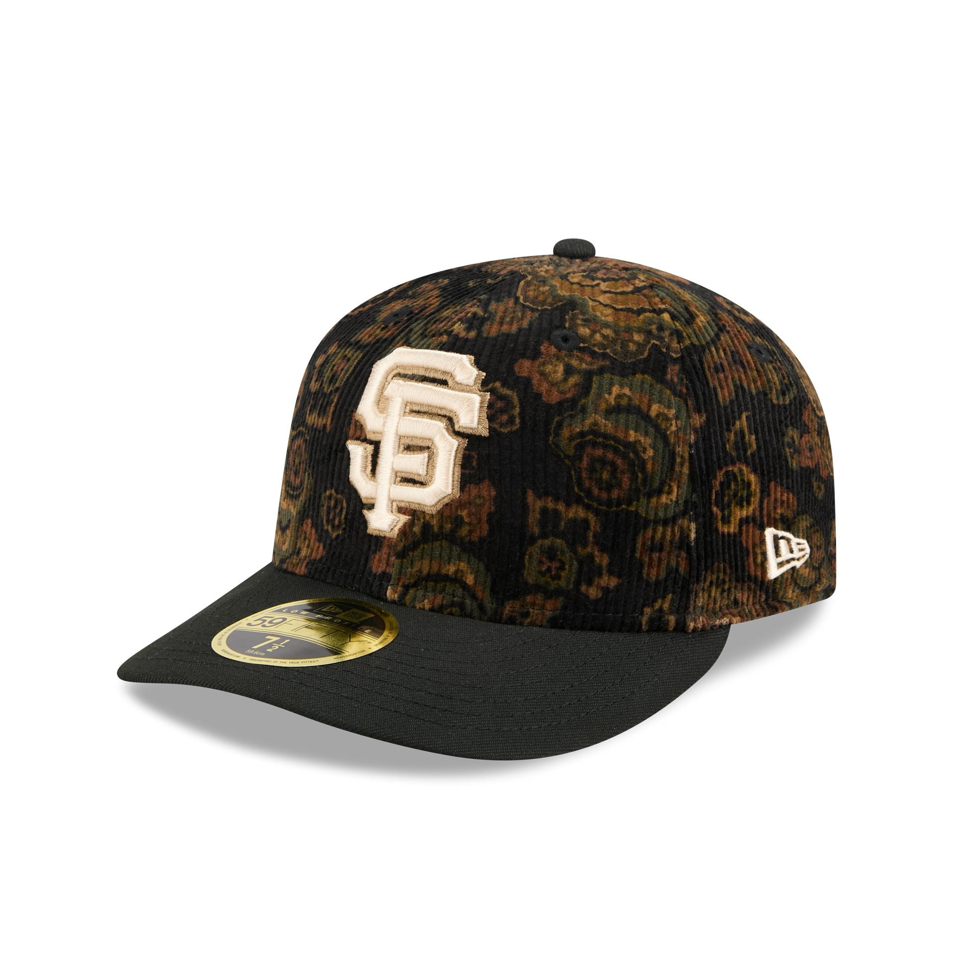 San Francisco Giants Three Looms Floral Cord Low Profile 59FIFTY Fitted Hat
