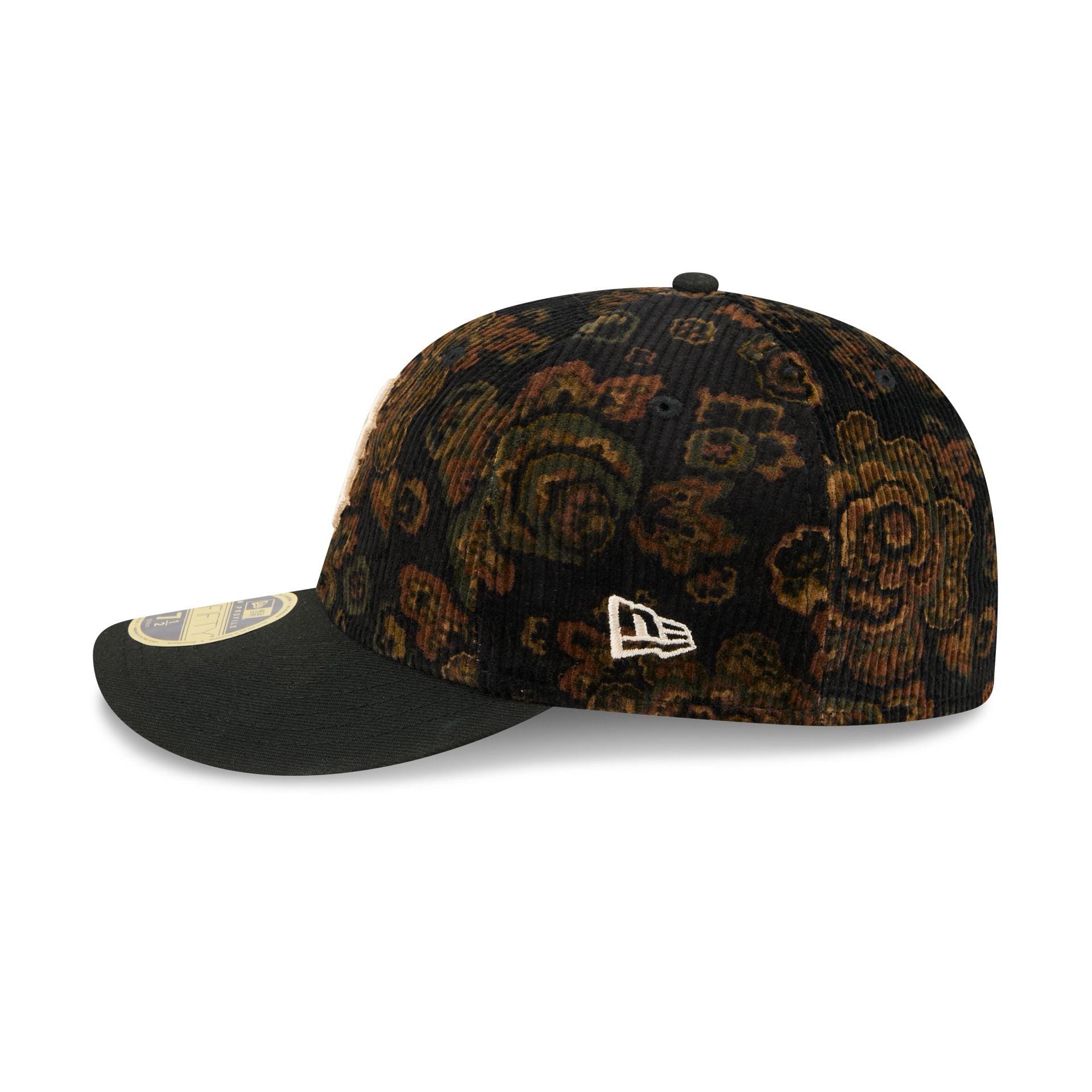 Boston Red Sox Three Looms Floral Cord Low Profile 59FIFTY Fitted Hat