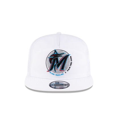Palm Tree Crew x Miami Marlins Chrome White 19TWENTY Adjustable Hat