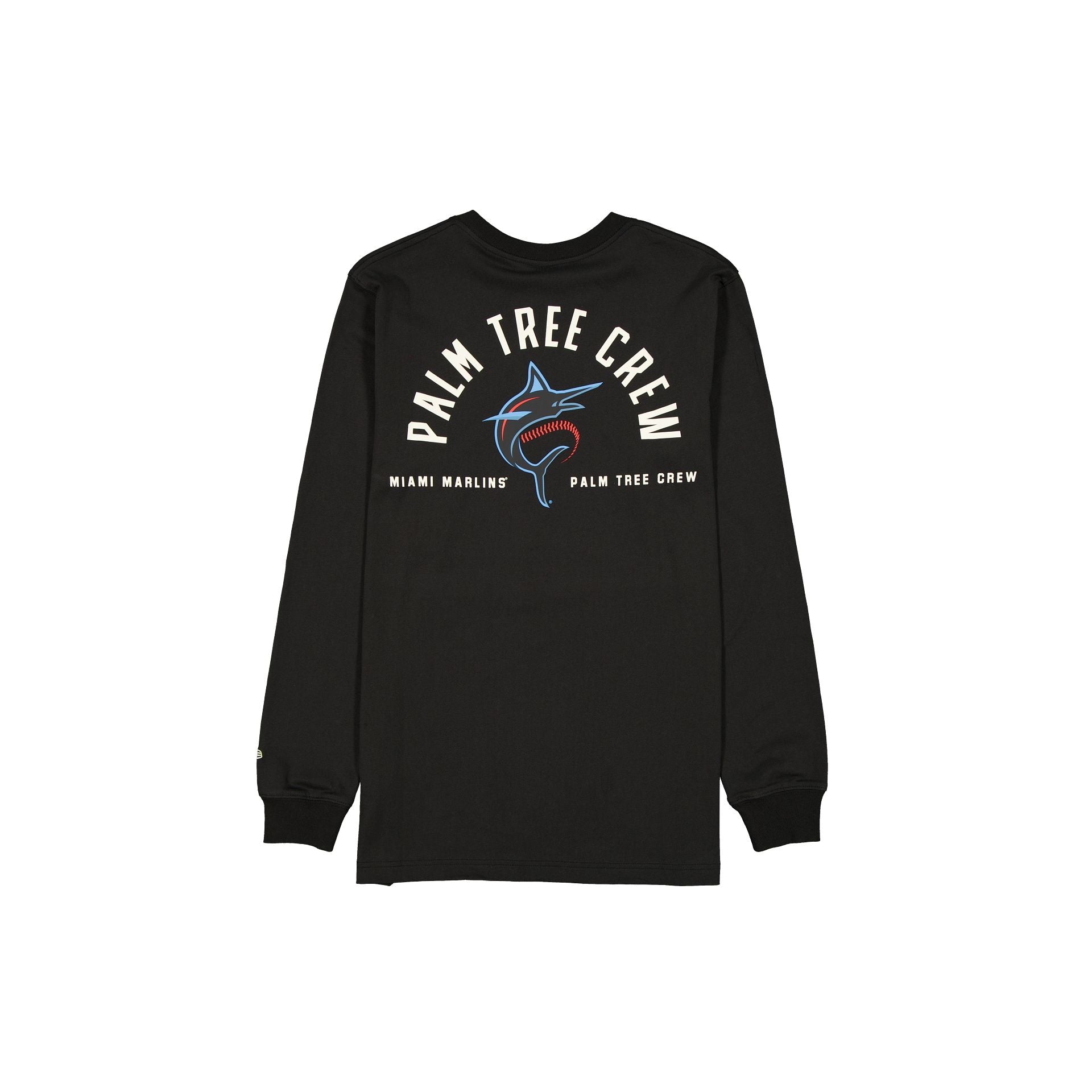 Palm Tree Crew x Miami Marlins Black Long Sleeve T-Shirt