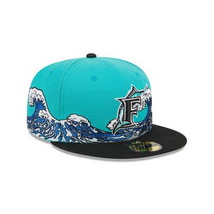 Miami Marlins Tidal Flow 59FIFTY Fitted Hat
