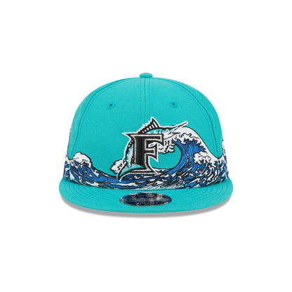 Miami Marlins Tidal Flow Retro Crown 9FIFTY Adjustable Hat