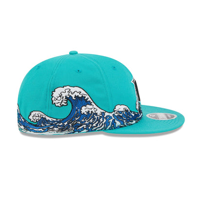 Miami Marlins Tidal Flow Retro Crown 9FIFTY Adjustable Hat