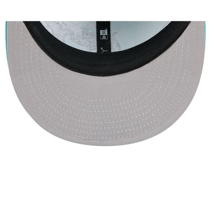 Miami Marlins Tidal Flow Retro Crown 9FIFTY Adjustable Hat