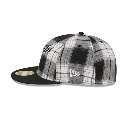 San Francisco Giants Grunge Plaid Retro Crown 59FIFTY Fitted Hat