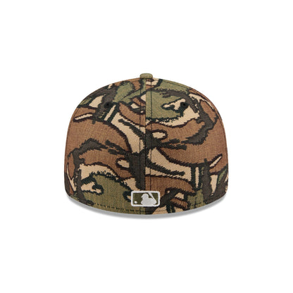 Athletics Three Looms Jacquard Camo 59FIFTY Fitted Hat