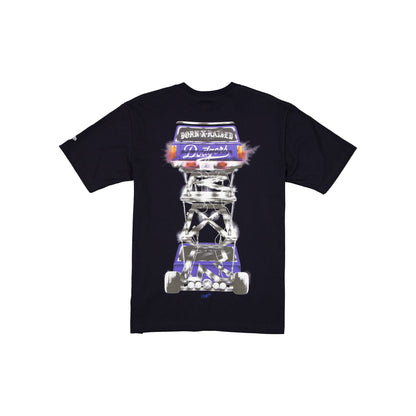Born x Raised x Los Angeles Dodgers Low Rider Navy T-Shirt