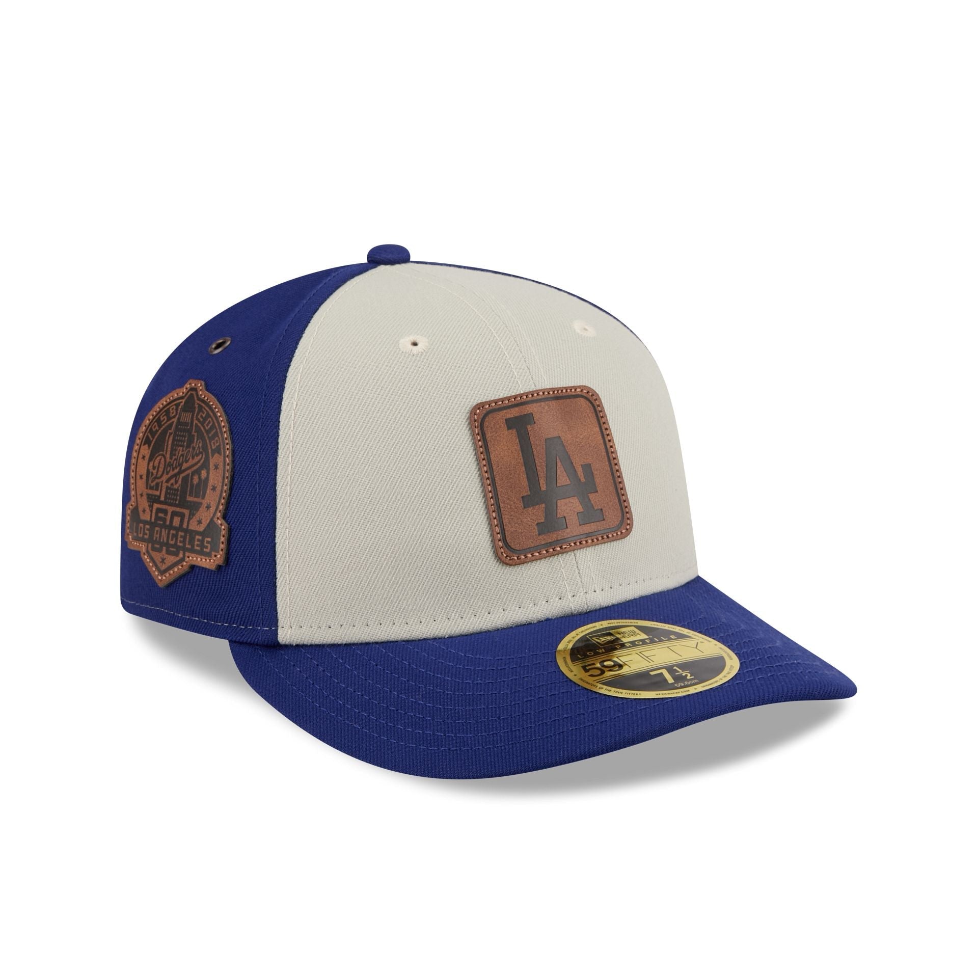 Los Angeles Dodgers Quilted Low Profile 59FIFTY Fitted Hat