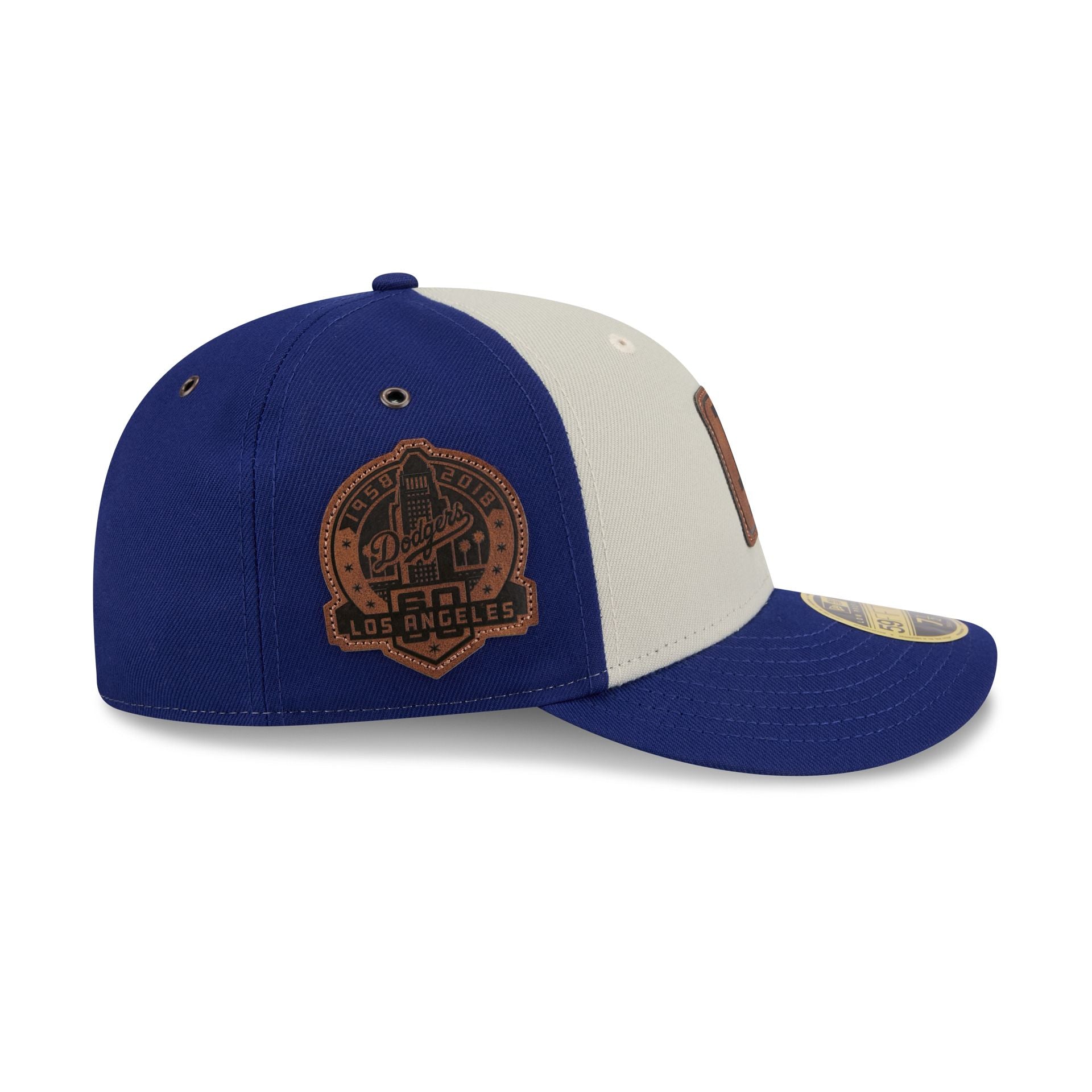 Los Angeles Dodgers Quilted Low Profile 59FIFTY Fitted Hat