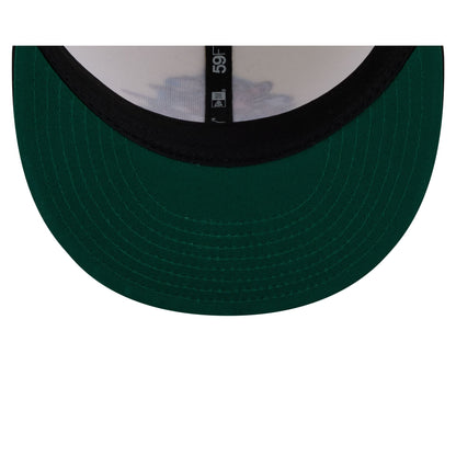 Miami Marlins Day of the Dead Sugar Skull Mascot 59FIFTY Fitted Hat