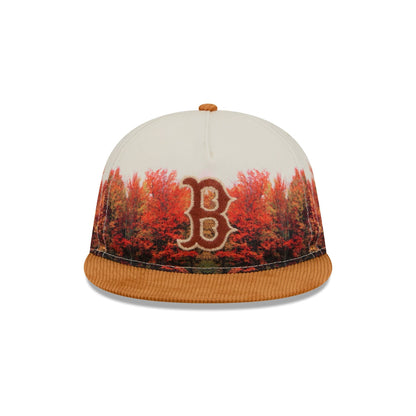Boston Red Sox Fall Forest Retro Crown 9FIFTY Adjustable Hat