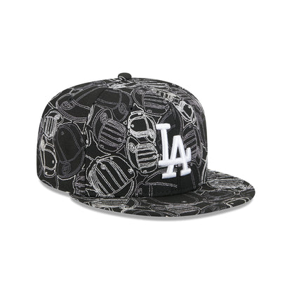 Los Angeles Dodgers Cap Scramble 59FIFTY Fitted Hat