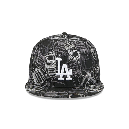 Los Angeles Dodgers Cap Scramble 59FIFTY Fitted Hat