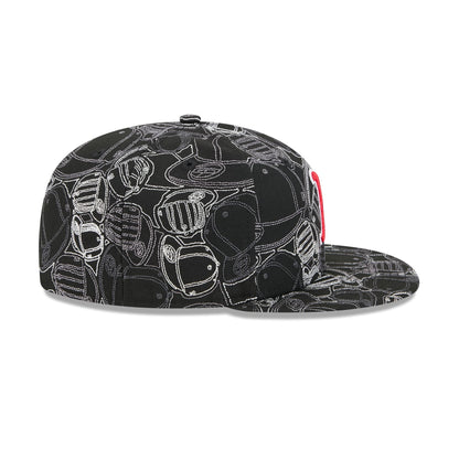Boston Red Sox Cap Scramble 59FIFTY Fitted Hat