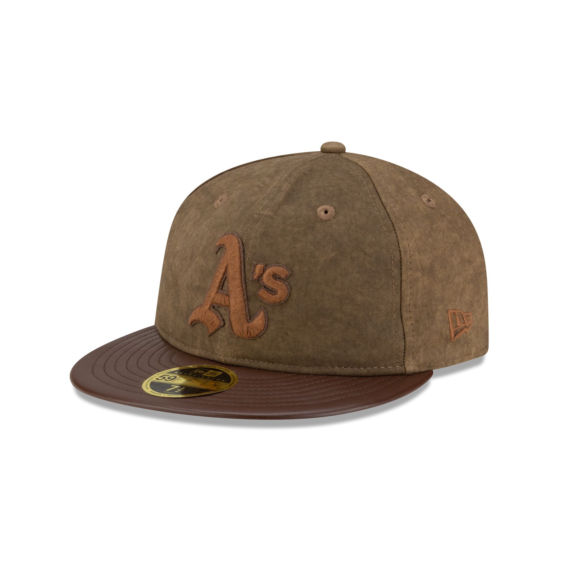 Athletics Utility Linen Retro Crown 59FIFTY Fitted Hat