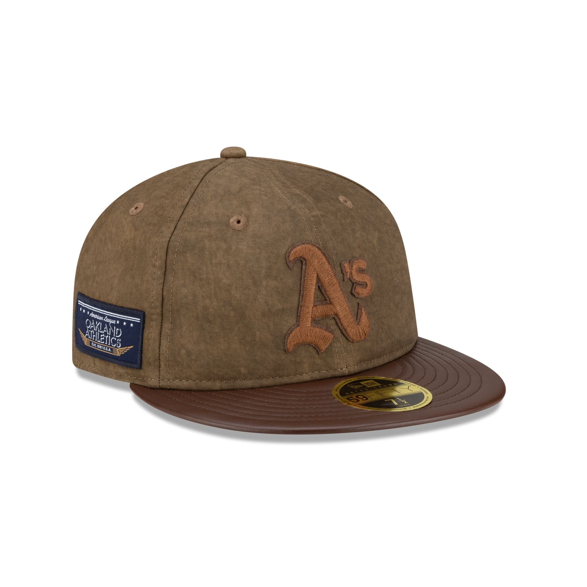 Athletics Utility Linen Retro Crown 59FIFTY Fitted Hat