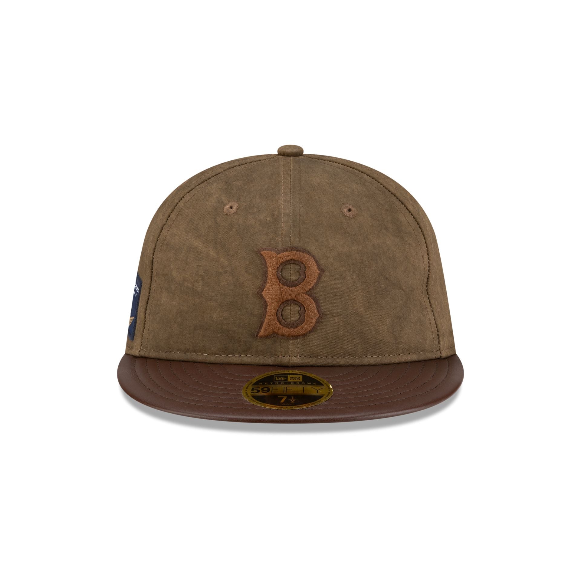 Boston Red Sox Utility Linen Retro Crown 59FIFTY Fitted Hat