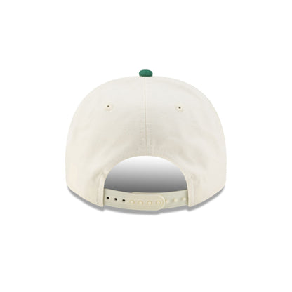 Athletics Cotton Brush Chrome Pre-Curve 9FIFTY A-Frame Snapback Hat